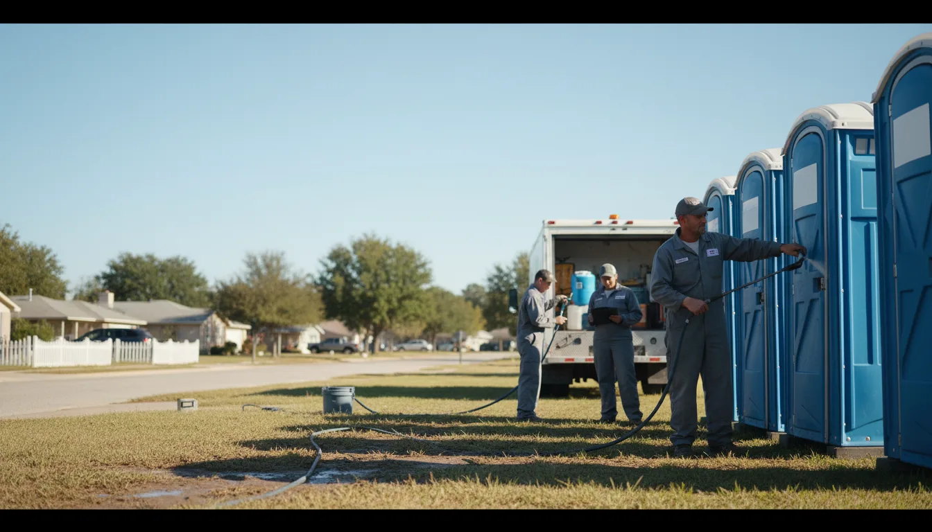 Long-Term Portable Toilet Rental in Wilburton, OK near me